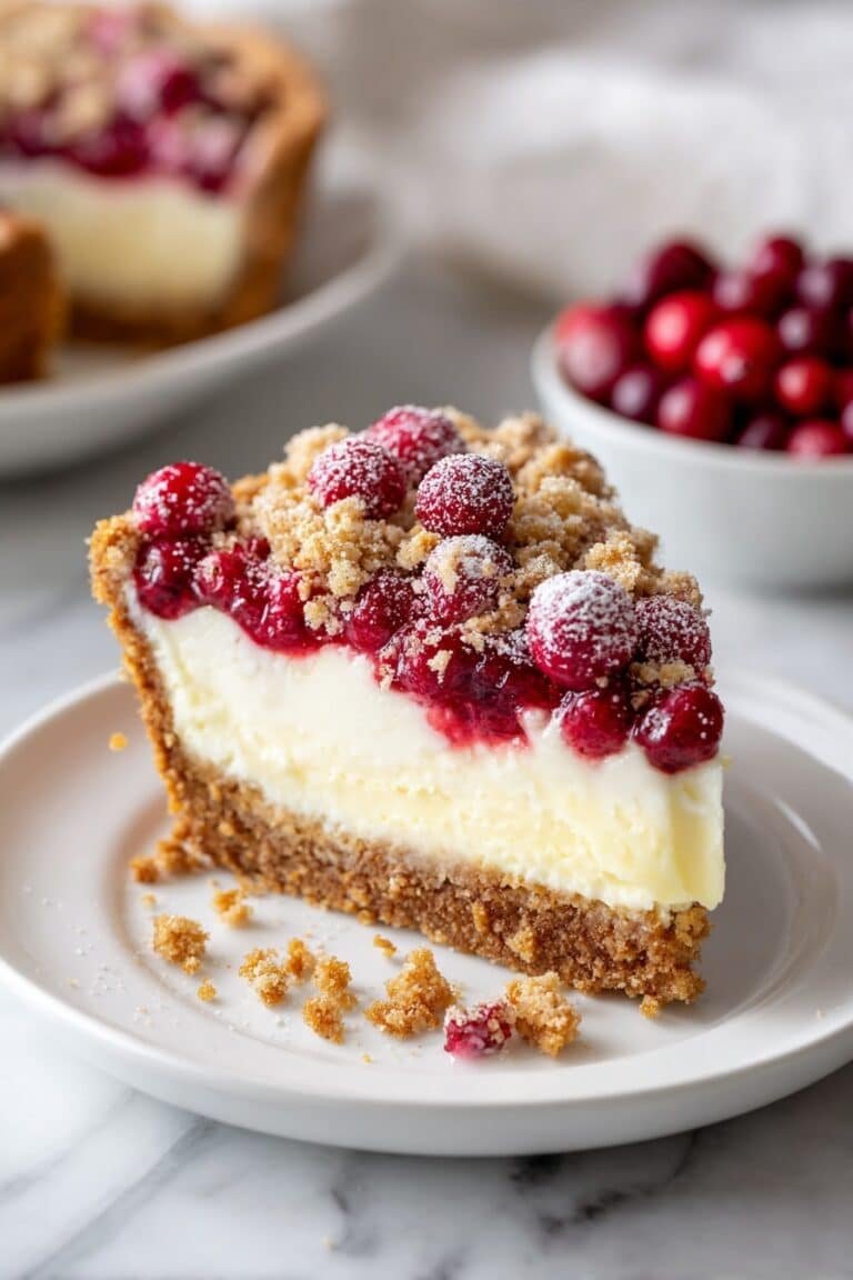 Cranberry Cream Cheese Pie Recipe
