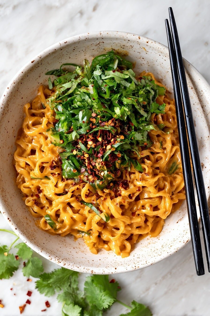 Thai Red Curry Noodles Recipe - Article Image 2 — Thai Red Curry Noodles, Thai Red Curry Noodles recipe, Thai red curry noodle bowl, how to make Thai red curry noodles, Asian noodle recipes