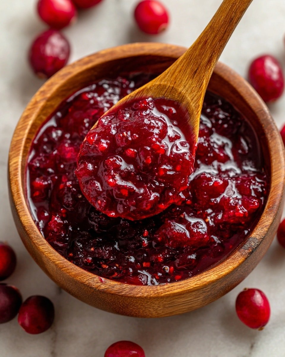 Classic Cranberry Sauce Recipe - Recipe Image — Classic Cranberry Sauce, holiday cranberry sauce, Thanksgiving cranberry side dish, homemade cranberry sauce, easy cranberry sauce recipe