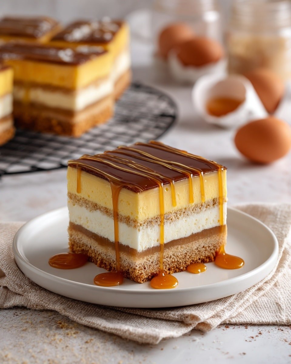 Leche Queso Cloud Cake Recipe - Recipe Image — Leche Queso Cloud Cake, Leche Queso dessert, Latin American leche cake, airy cheese cake, dulce de leche cake