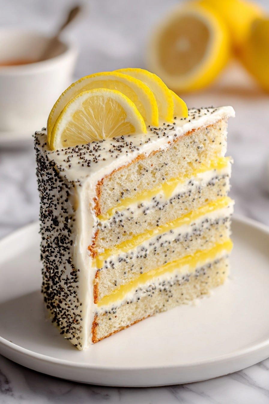 Lemon Poppy Seed Cake with Bright Glaze Recipe - Article Image 2 — Lemon Poppy Seed Cake, Lemon Poppy Seed Cake with Bright Glaze, Easy Lemon Cake Recipe, Bright Glaze Lemon Cake, Delicious Lemon Poppy Seed Dessert