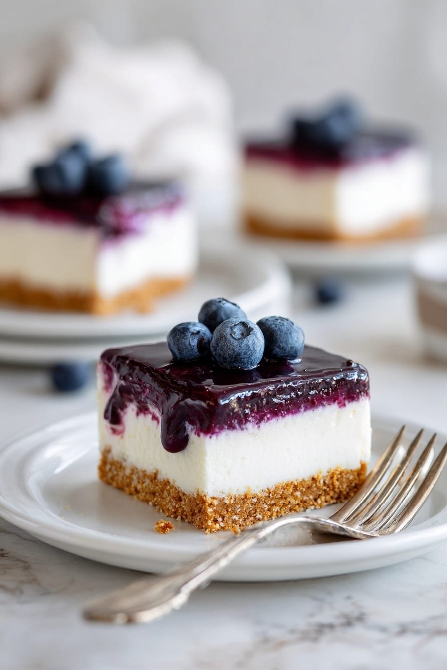Keto Blueberry Cheesecake Bars Recipe - Article Image 2 — Keto Blueberry Cheesecake Bars, low-carb blueberry dessert, healthy keto cheesecake, easy keto cheesecake bars, gluten-free blueberry dessert