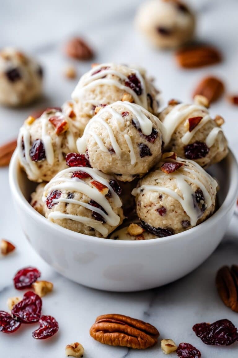 Cranberry Pecan White Chocolate Clusters Recipe