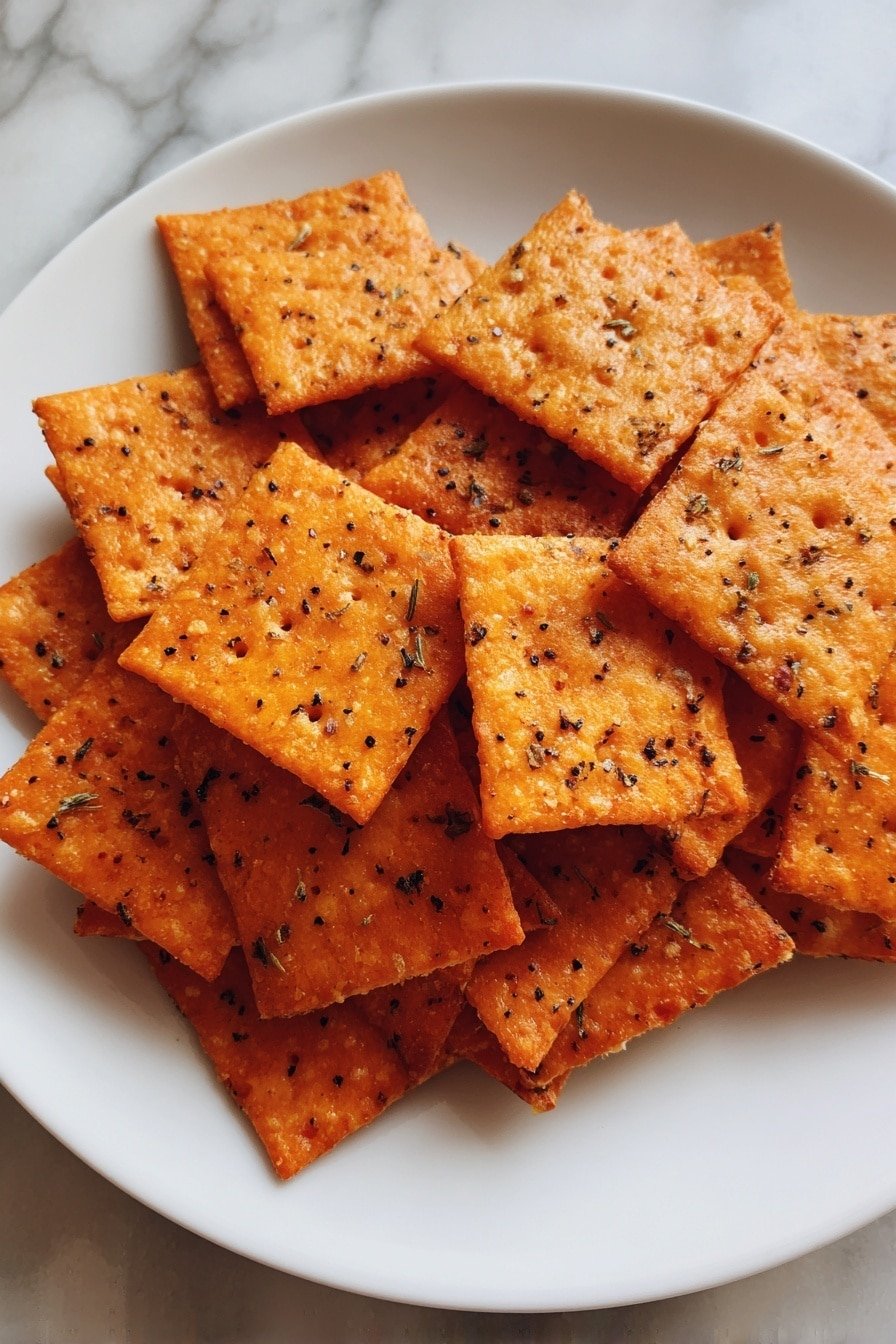 Cheese Crackers Recipe - Article Image 2 — Cheese Crackers, homemade cheese crackers, cheesy snack recipes, easy cheese cracker recipe, savory cracker snacks