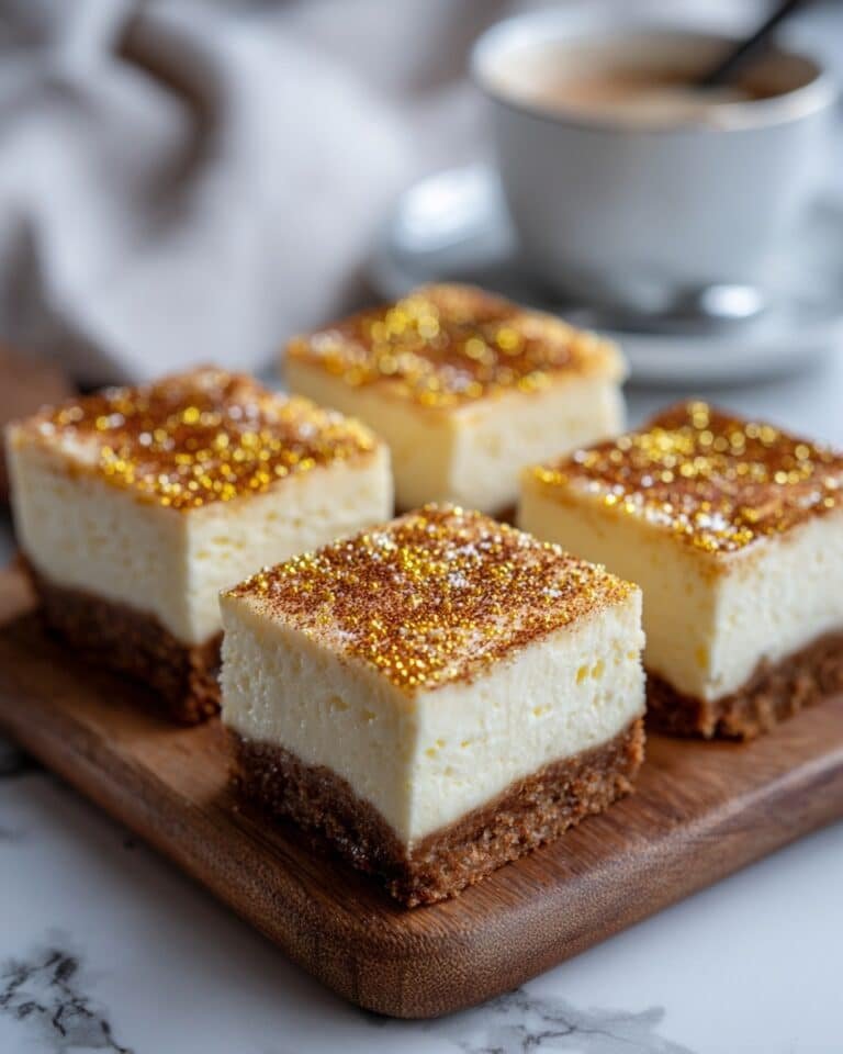 Eggnog Cheesecake Bars Recipe