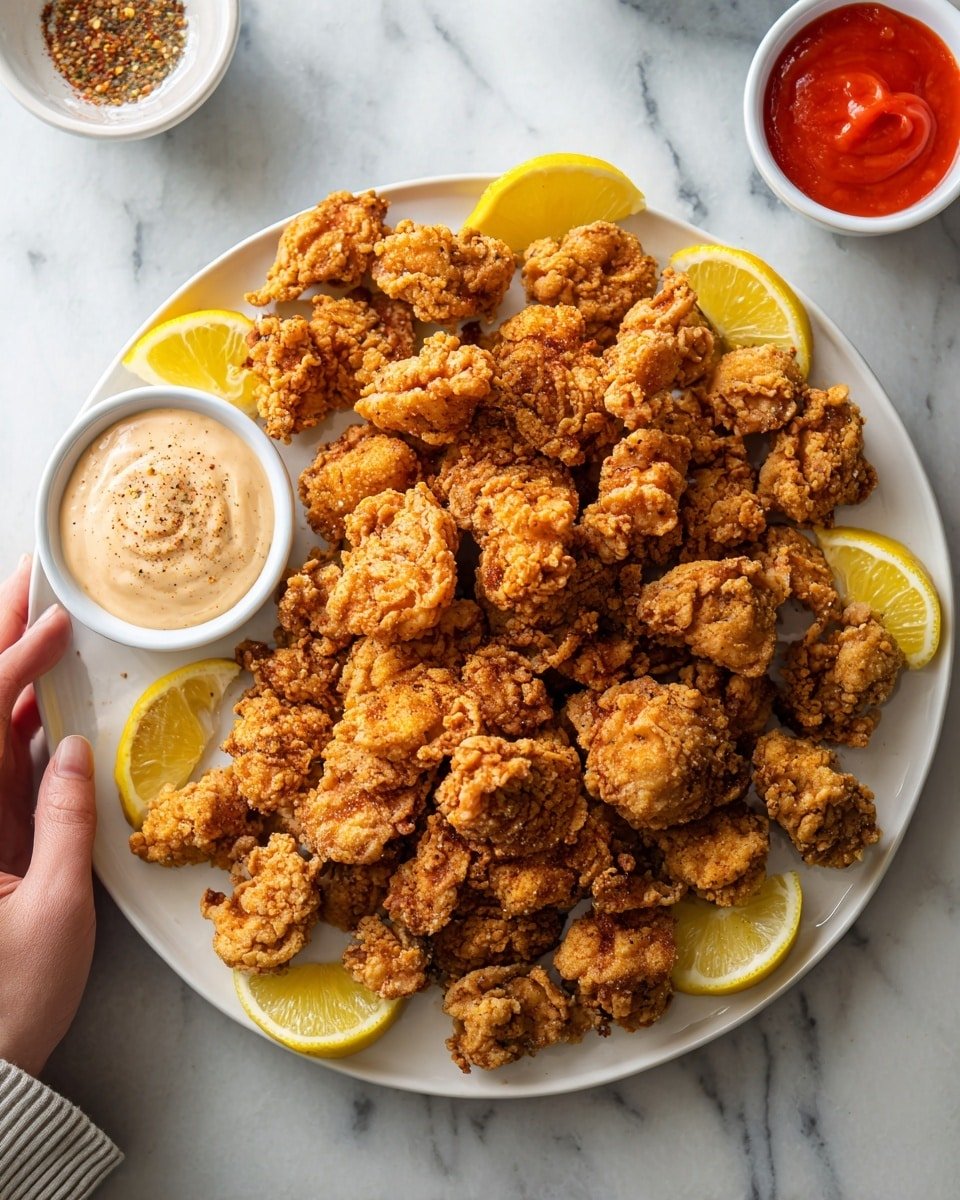 Air Fryer Chicken Karaage Recipe - Recipe Image — Air Fryer Chicken Karaage, Japanese chicken karaage, crispy chicken marinade, healthy chicken fry, quick air fryer recipes