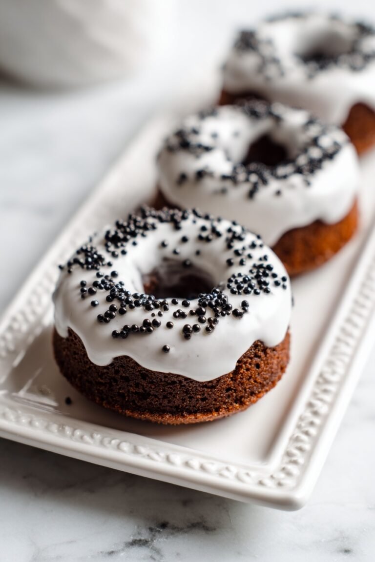 Healthy Fudge Protein Chocolate Donuts Recipe