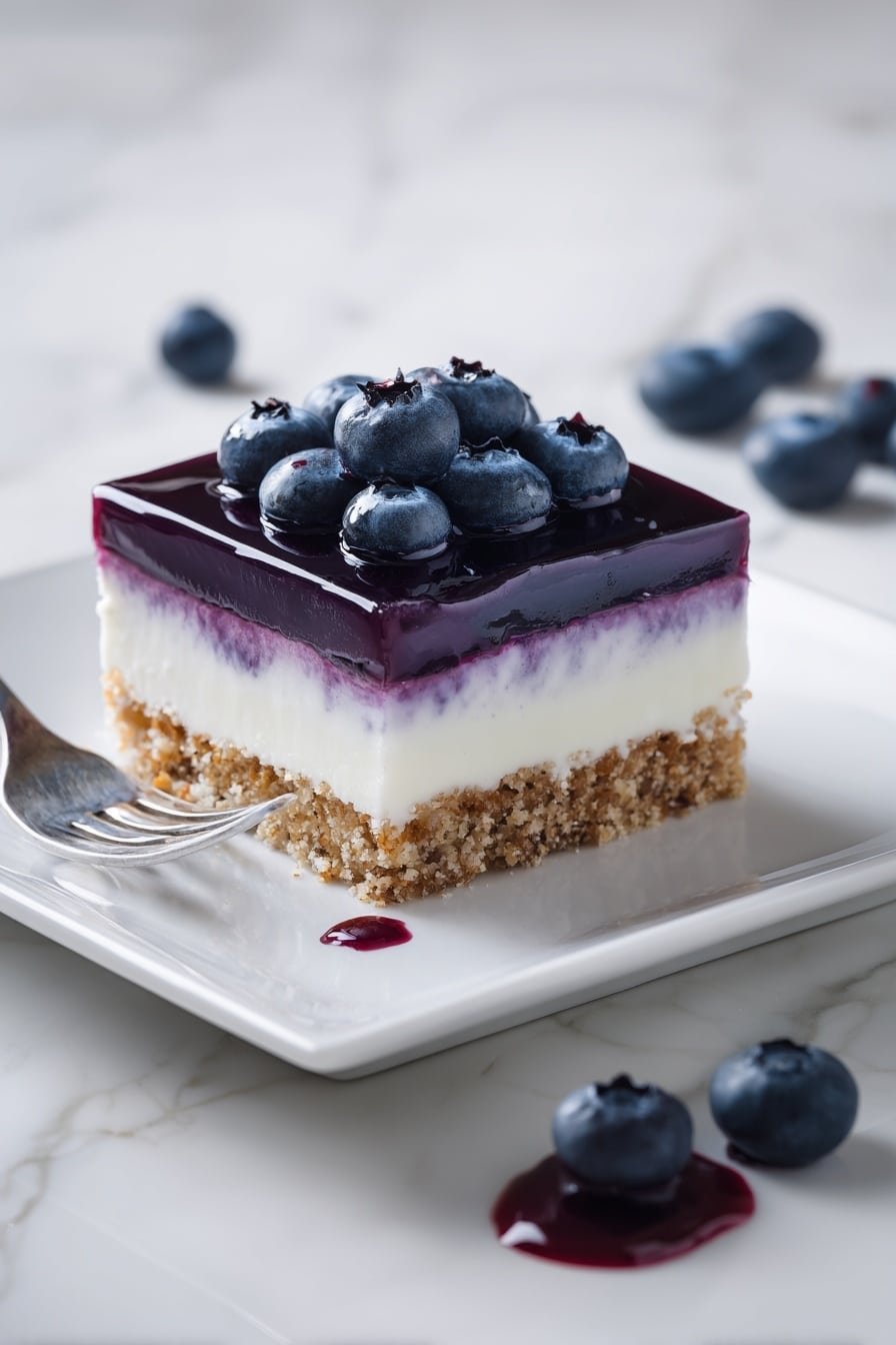 Keto Blueberry Cheesecake Bars Recipe - Article Image 1 — Keto Blueberry Cheesecake Bars, low-carb blueberry dessert, healthy keto cheesecake, easy keto cheesecake bars, gluten-free blueberry dessert