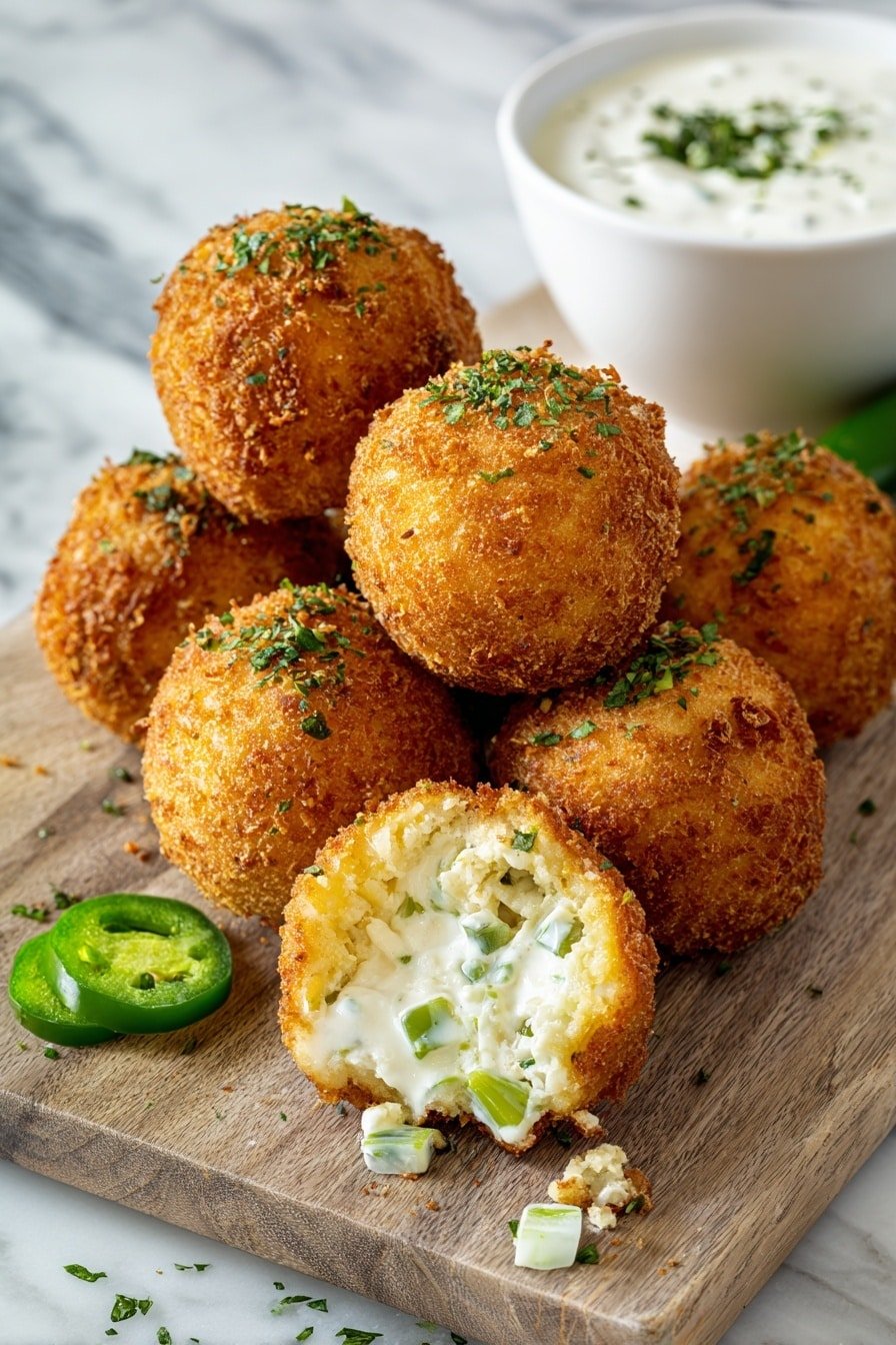 Cheddar Jalapeño Rattlesnake Bites Recipe - Article Image 1 — Cheddar Jalapeño Rattlesnake Bites, spicy cheese snack, homemade rattlesnake bites, jalapeño cheese appetizer, Texas rattlesnake bites