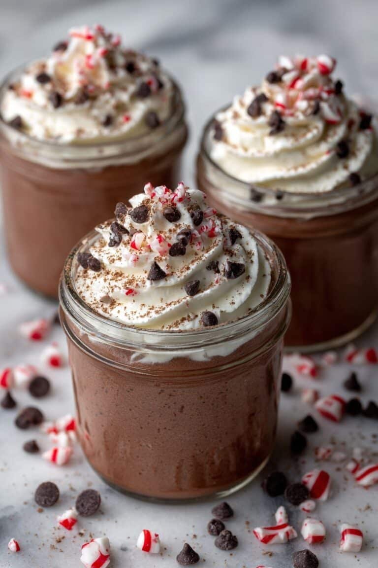 Peppermint Chocolate Greek Yogurt Mousse Recipe