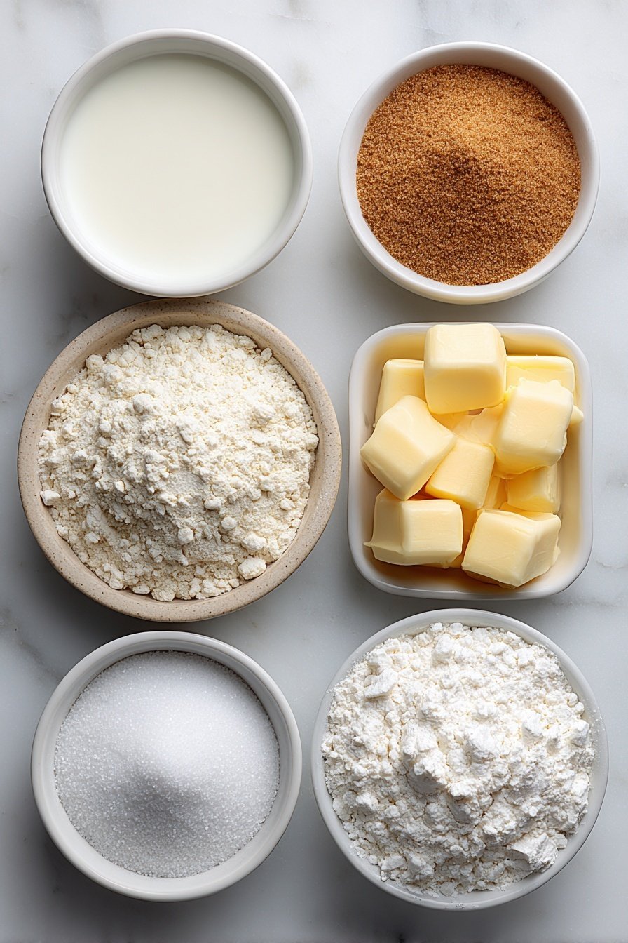 Norwegian Cinnamon Butter Porridge Recipe - Ingredients Image — Norwegian Cinnamon Butter Porridge, rømmegrøt with cinnamon, cozy Nordic breakfast recipes, comforting porridge with butter and cinnamon, Scandinavian traditional porridge