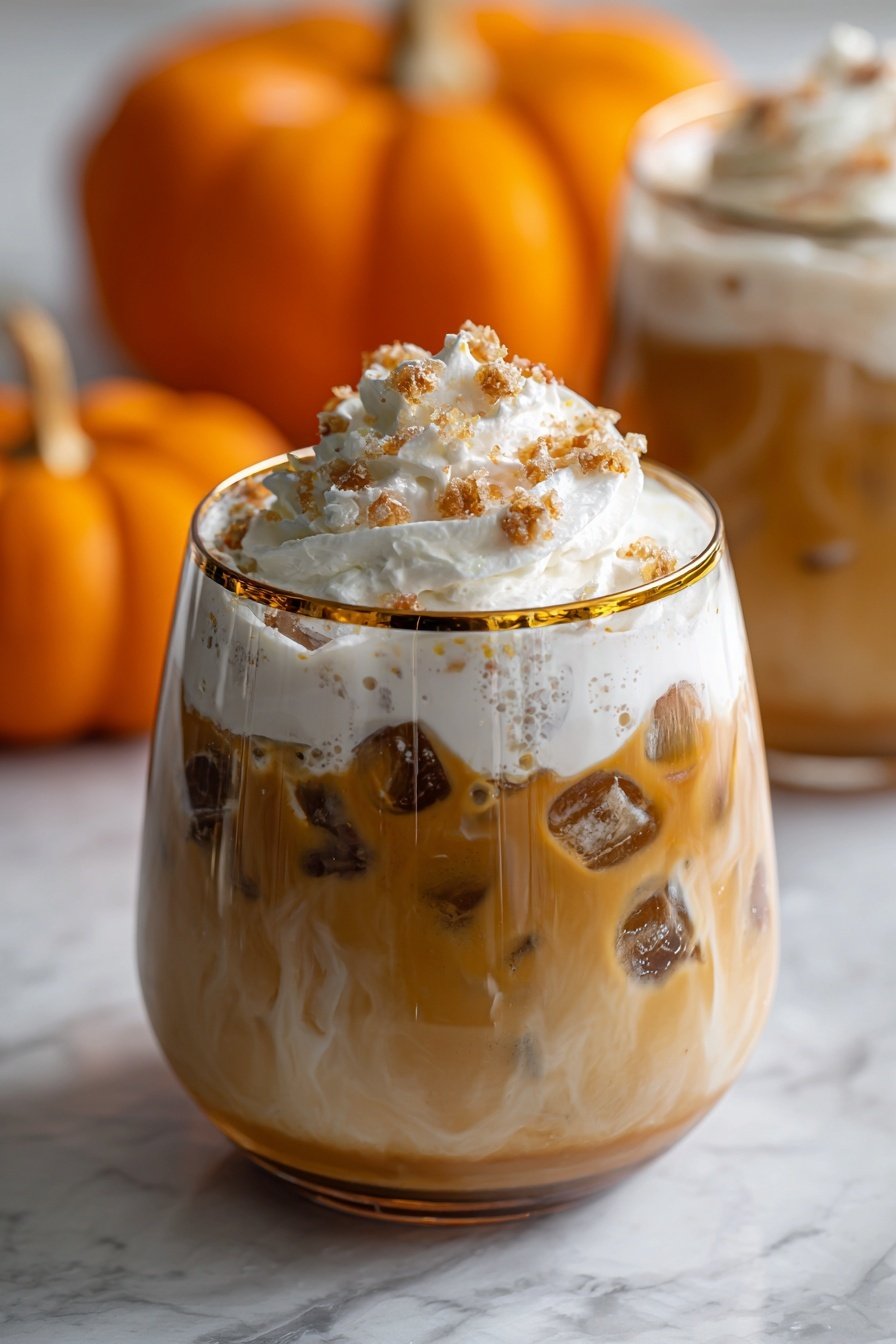 Vegan Pumpkin Pie Mocktail Recipe - Article Image 1 — Vegan Pumpkin Pie Mocktail, Seasonal Fall Mocktail, Dairy-Free Pumpkin Drink, Autumn Pumpkin Beverage, Vegan Pumpkin Shake