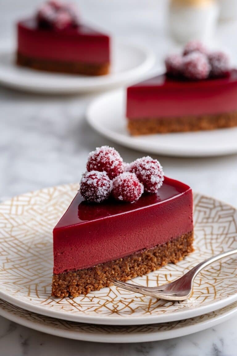 Cranberry Gingersnap Pie Recipe