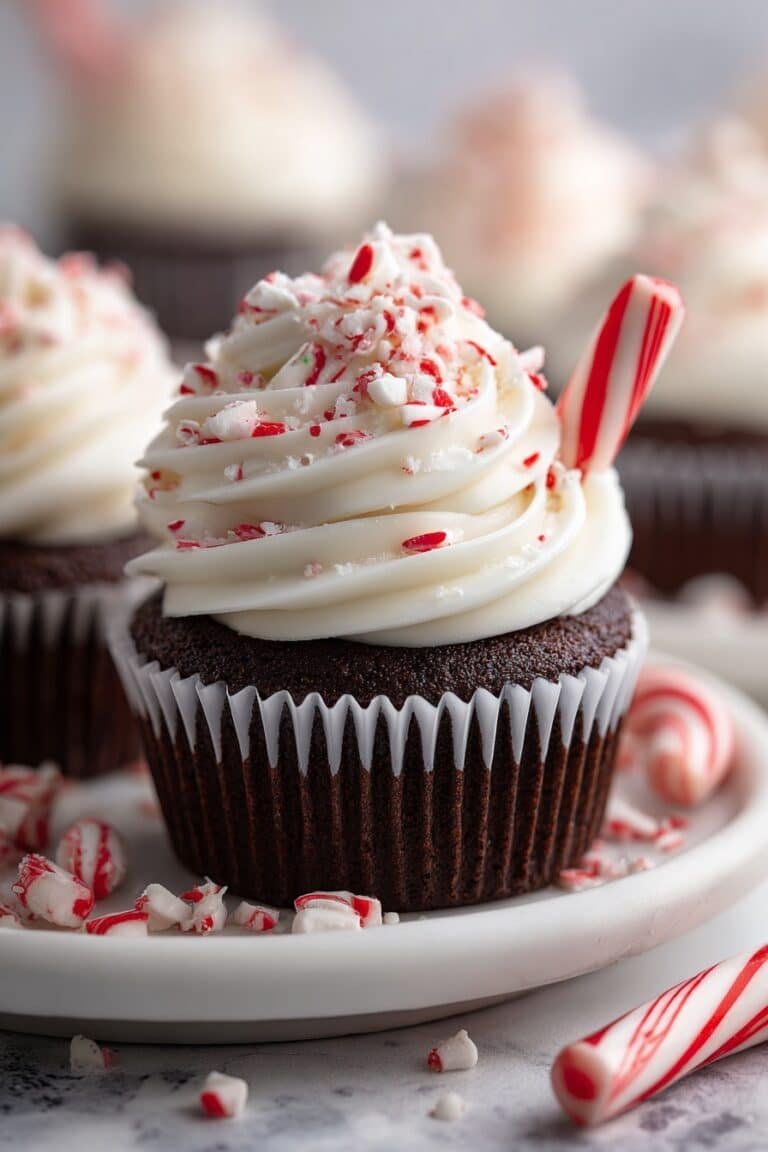 Peppermint Chocolate Cupcakes Recipe