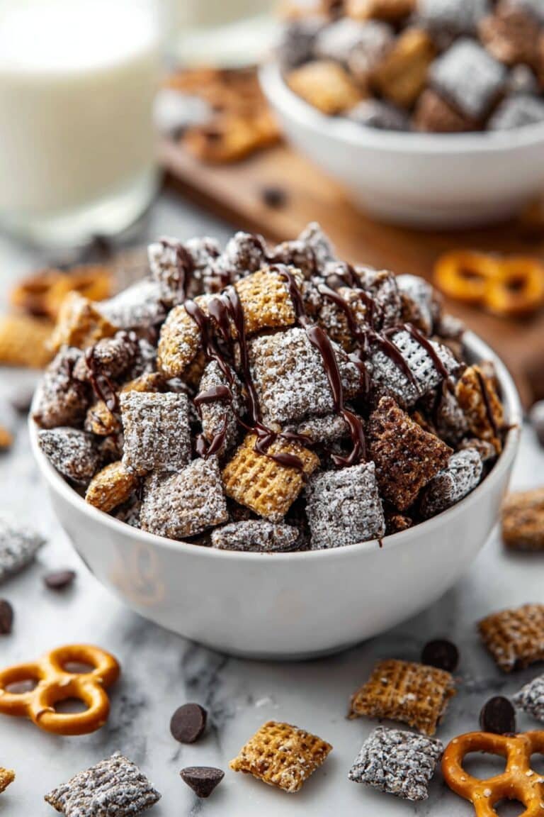 Brownie Batter Puppy Chow Recipe