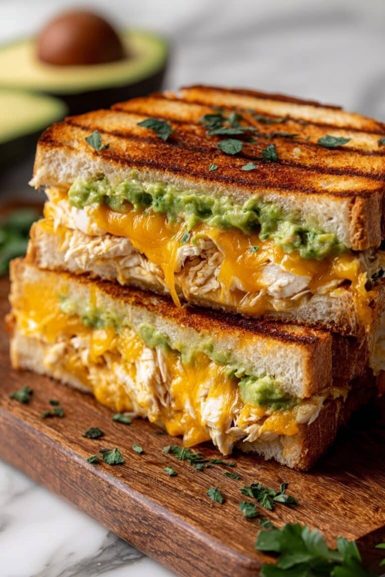 Chicken Avocado Melt Sandwich Recipe