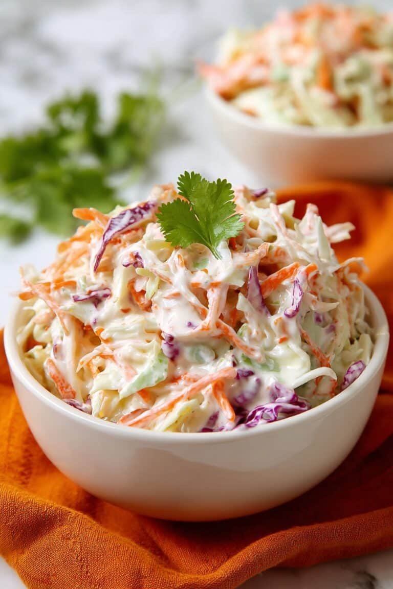 Classic Creamy Coleslaw Recipe
