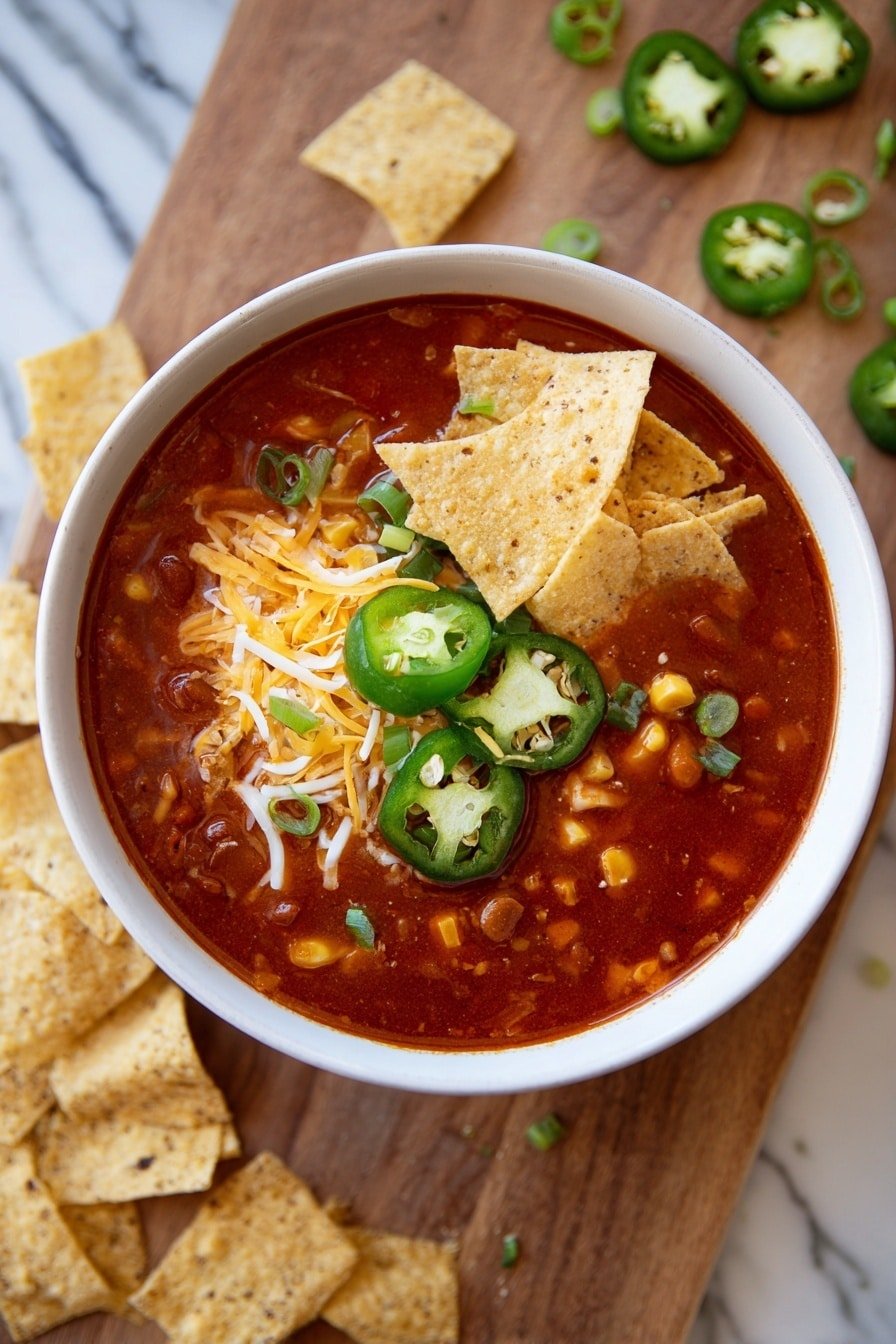 Vegan Taco Soup Recipe - Article Image 2 — Vegan Taco Soup, vegan soup recipes, hearty plant-based soup, easy vegan dinner, healthy taco soup