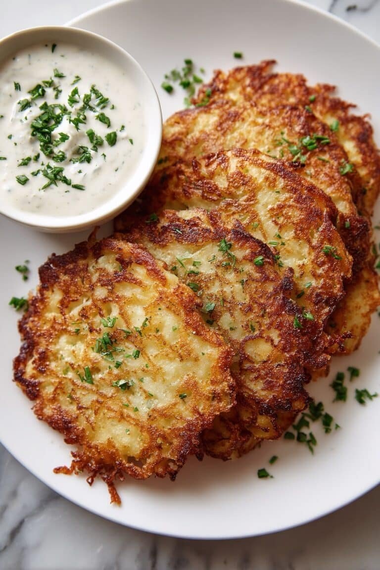 Crispy German Potato Pancakes Recipe
