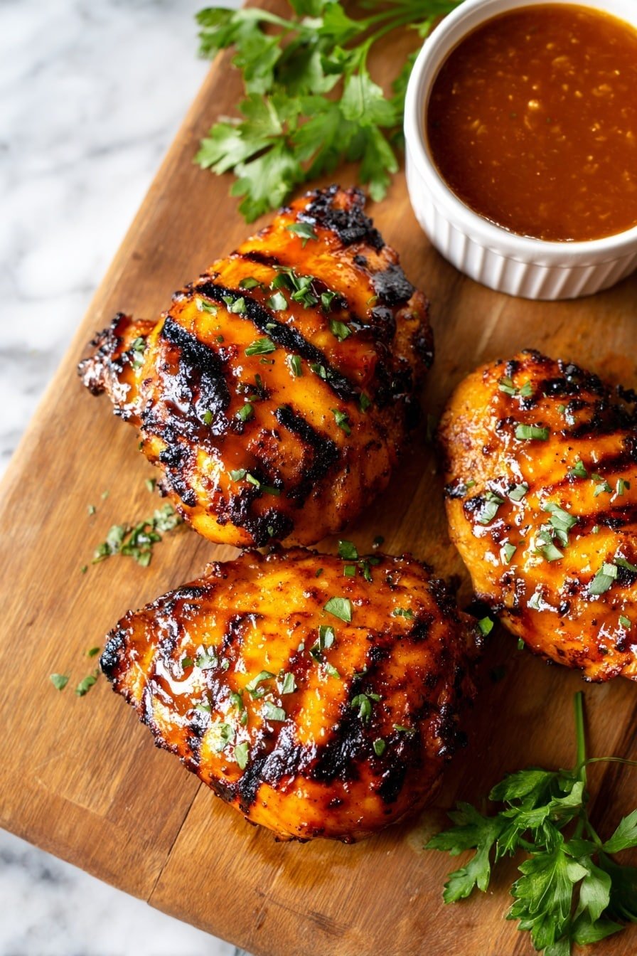 Grilled Kansas City BBQ Chicken Recipe - Article Image 2 — Grilled Kansas City BBQ Chicken, Kansas City BBQ Chicken, BBQ Chicken Recipe, Grilled Chicken with BBQ Sauce, Smoky Chicken Dinner