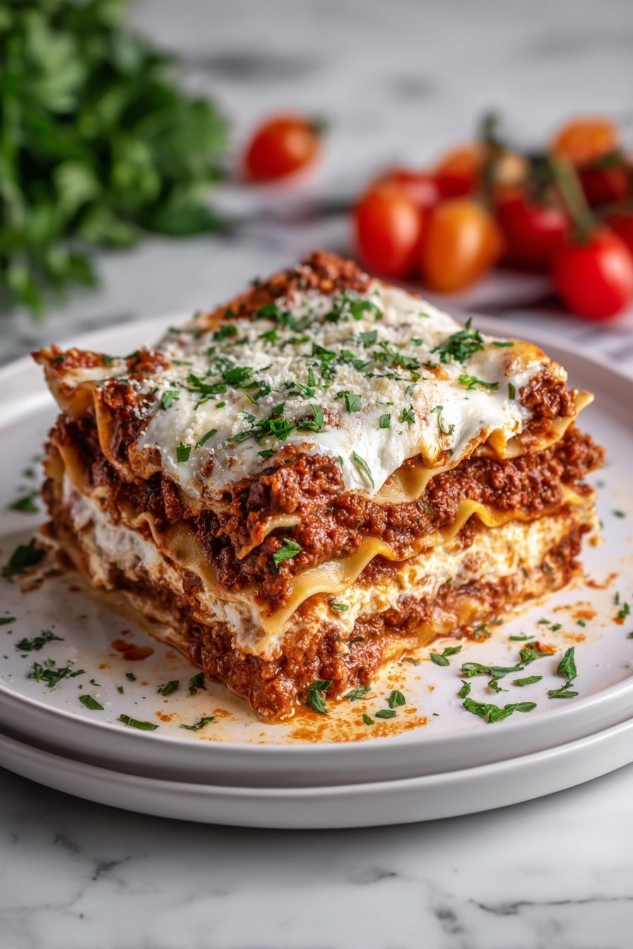 Classic Homemade Lasagna Recipe - Article Image 1 — Classic Homemade Lasagna Recipe, authentic Italian lasagna, easy lasagna steps, cheesy baked lasagna, hearty meat lasagna