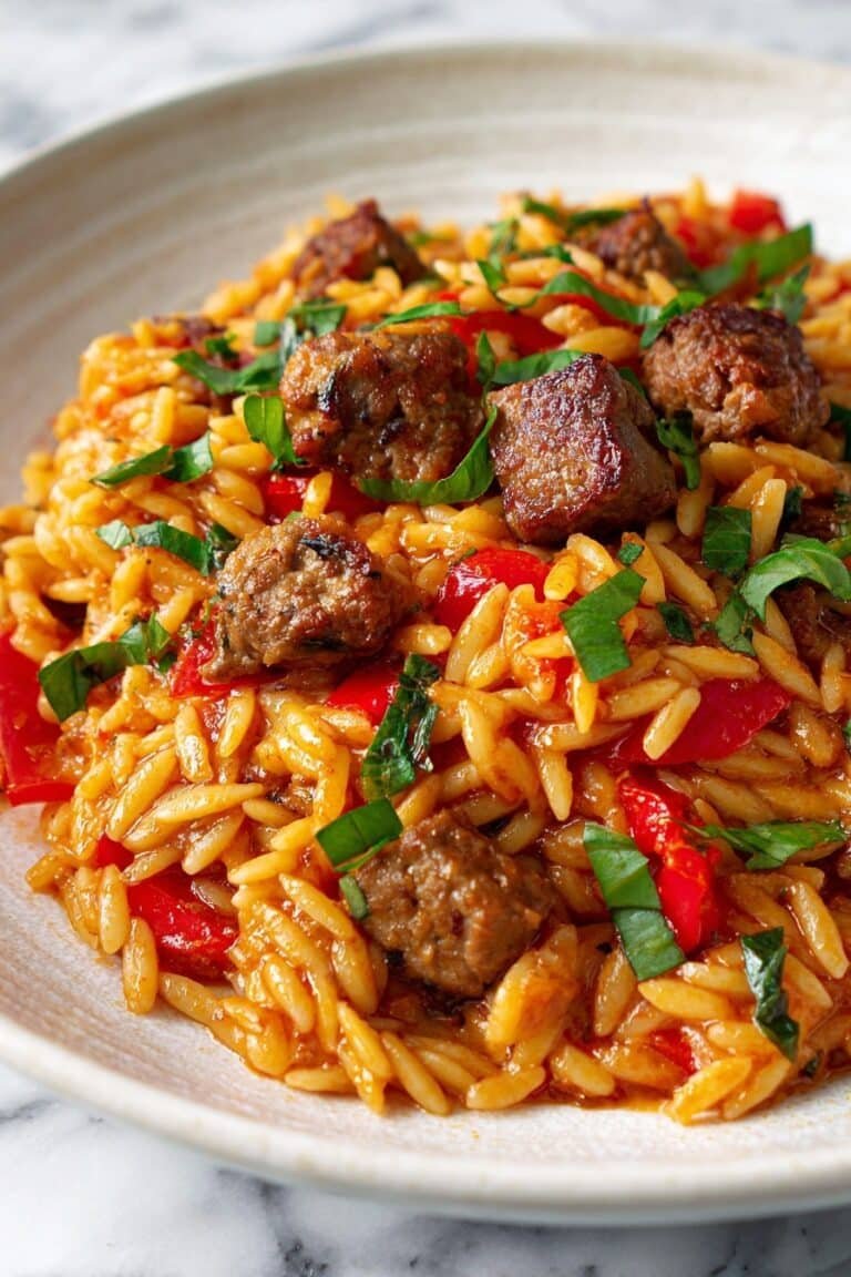 Greek Beef Orzo Stew Recipe