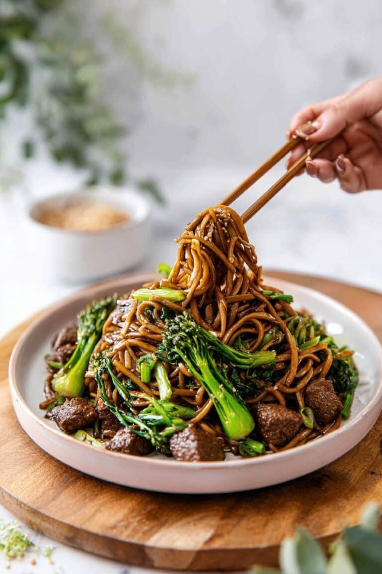 Easy Shanghai Fried Noodles Recipe