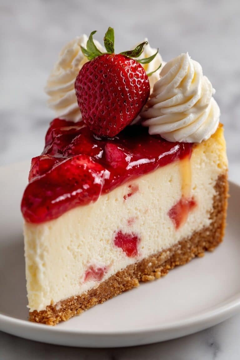 Strawberry Cheesecake Dump Cake Recipe