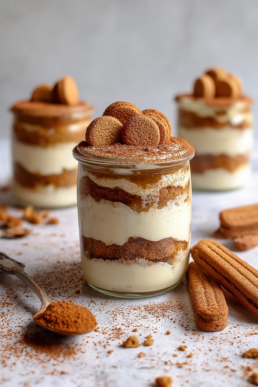 Biscoff Tiramisu Recipe - Article Image 1 — Biscoff Tiramisu, Biscoff Tiramisu recipe, caramelized Biscoff dessert, easy tiramisu with Biscoff, coffee and Biscoff dessert