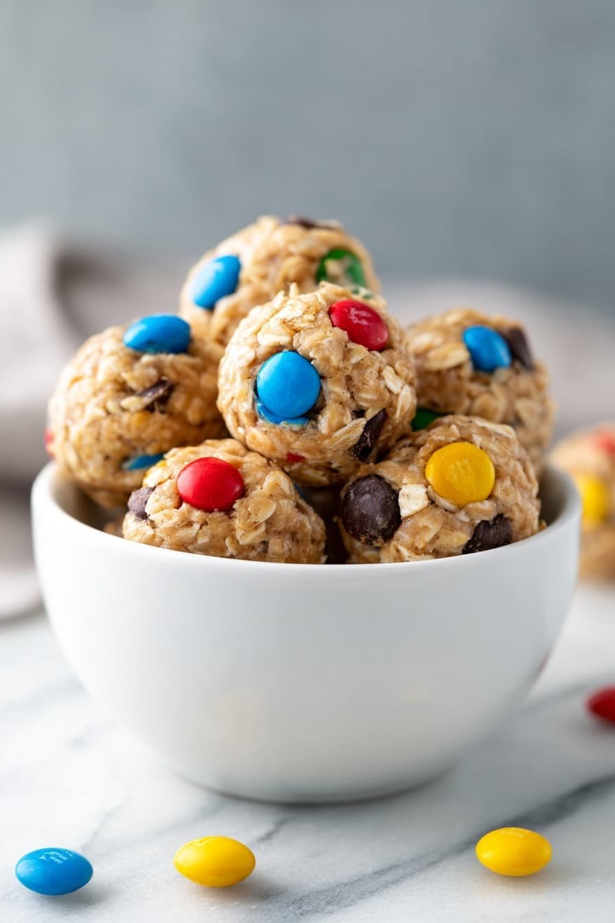 Healthy Peanut Butter Energy Balls Recipe - Article Image 2 — Healthy Peanut Butter Energy Balls, healthy energy bites, nutritious snack ideas, quick healthy snacks, homemade energy balls