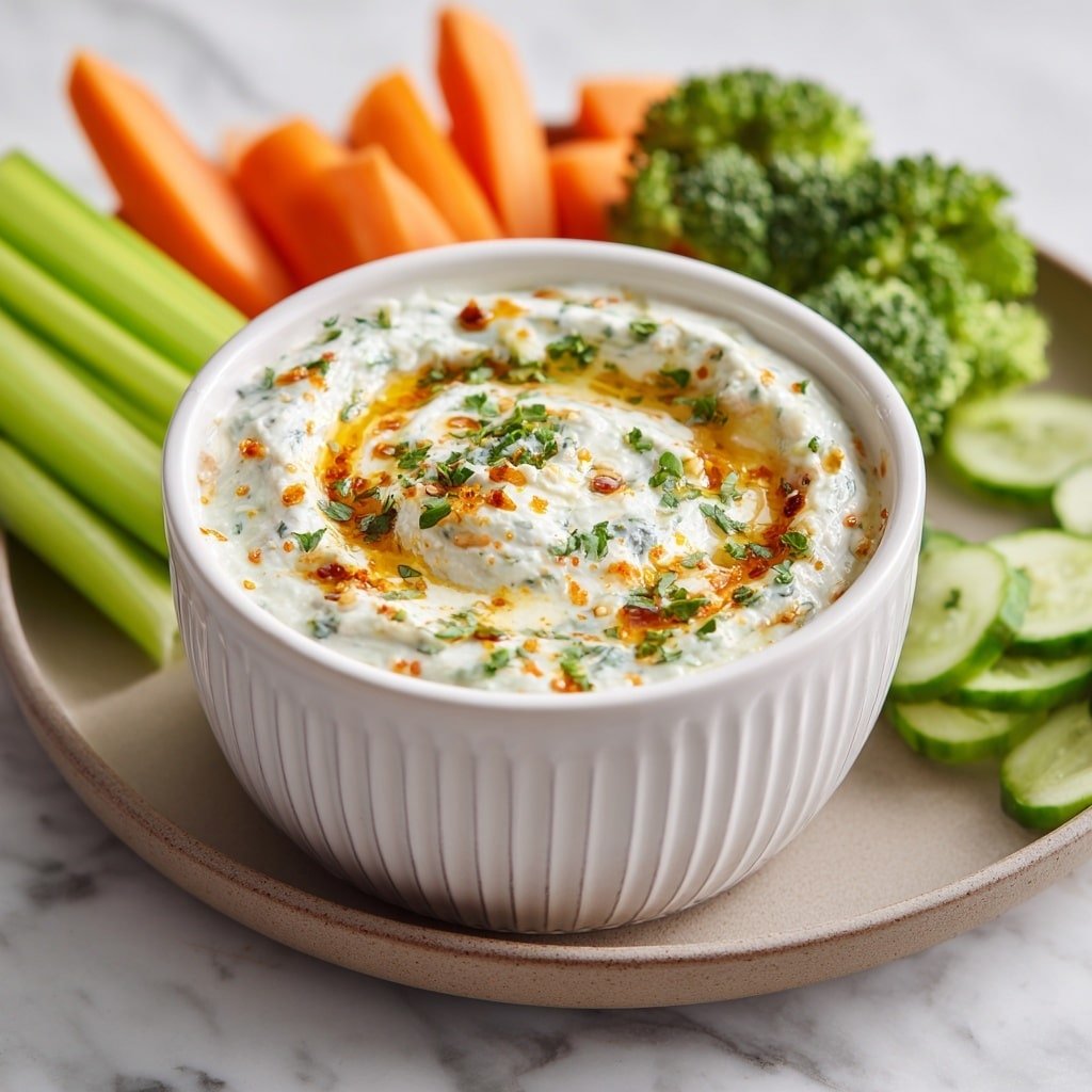 Creamy Ranch Dip Recipe - Article Image 2 — Creamy Ranch Dip, easy ranch dip, homemade ranch dip, herby ranch dip, quick party dip