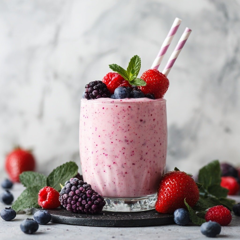 Mixed Berry Smoothie Recipe - Article Image 1 — Mixed Berry Smoothie, healthy berry smoothie, easy smoothie recipe, quick breakfast smoothie, homemade berry smoothie