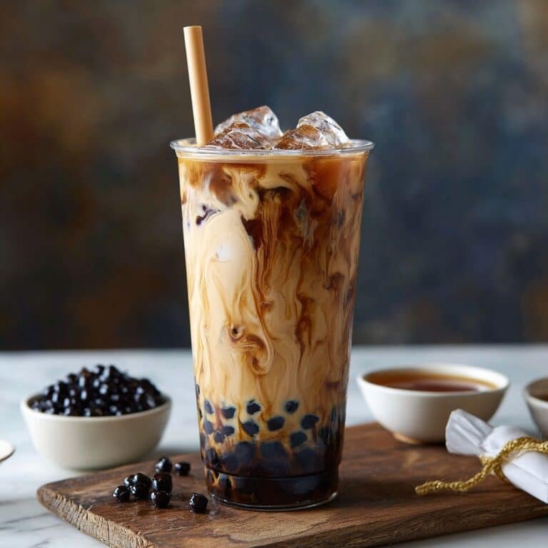 Black Tea Bubble Tea Recipe