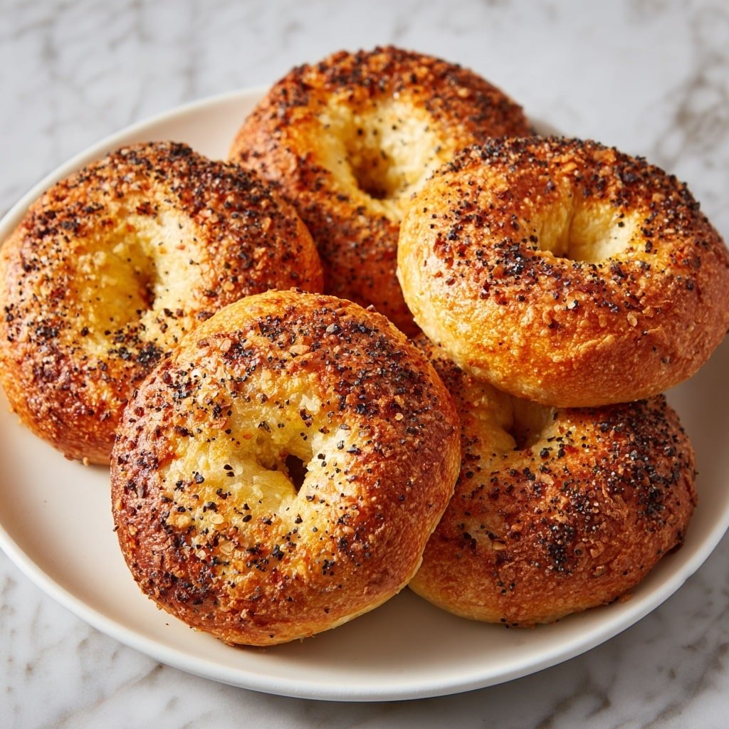 High Protein Cottage Cheese Bagels Recipe - Article Image 1 — High Protein Cottage Cheese Bagels, healthy bagel recipes, high-protein breakfast ideas, cottage cheese snack, homemade bagel recipes