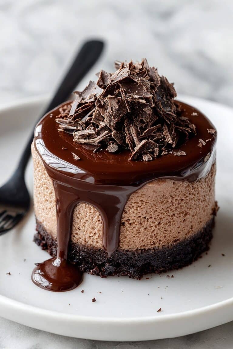 Vegan Chocolate Mousse Cake Recipe
