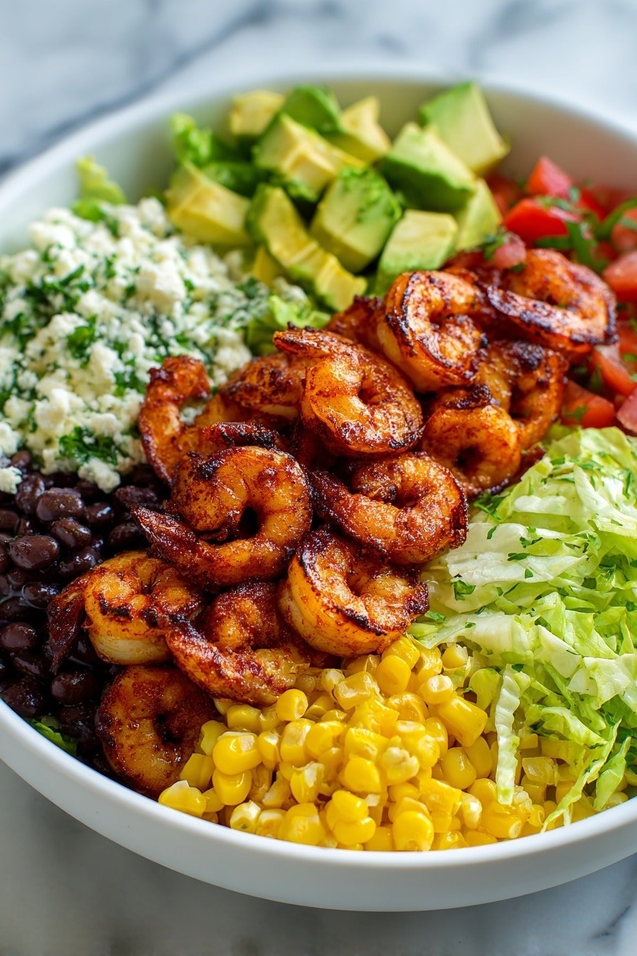 Grilled Shrimp Salad with Corn and Avocado Recipe - Article Image 2 — Grilled Shrimp Salad with Corn and Avocado, grilled shrimp salad, corn and avocado salad, healthy seafood salad, easy summer seafood recipes