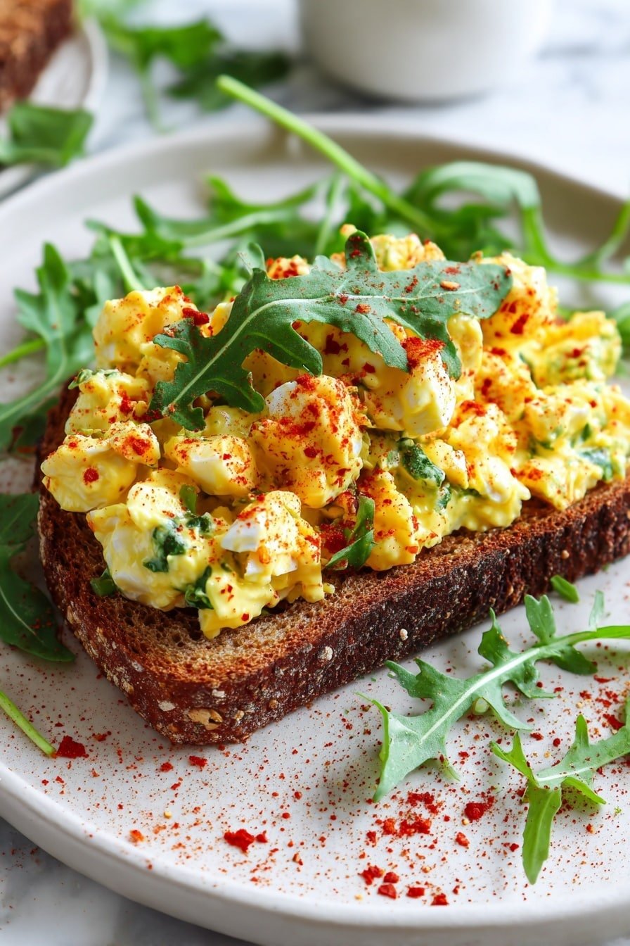 Curry Egg Salad Sandwich Recipe - Article Image 1 — Curry Egg Salad Sandwich, healthy egg salad sandwich, easy lunch recipes, spicy egg salad, flavorful sandwich ideas