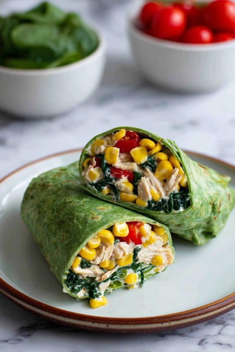 Green Goddess Chickpea Salad Wraps Recipe