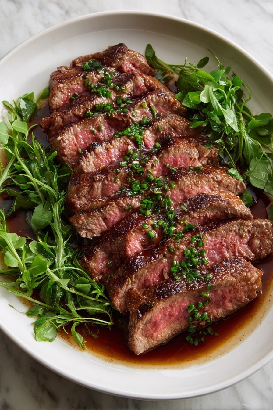 Tender London Broil with Garlic Rosemary Marinade Recipe - Article Image 1 — Tender London Broil Garlic Rosemary Marinade, London Broil marinade recipe, flavorful beef marinade, easy steak marinade, garlic rosemary beef recipe