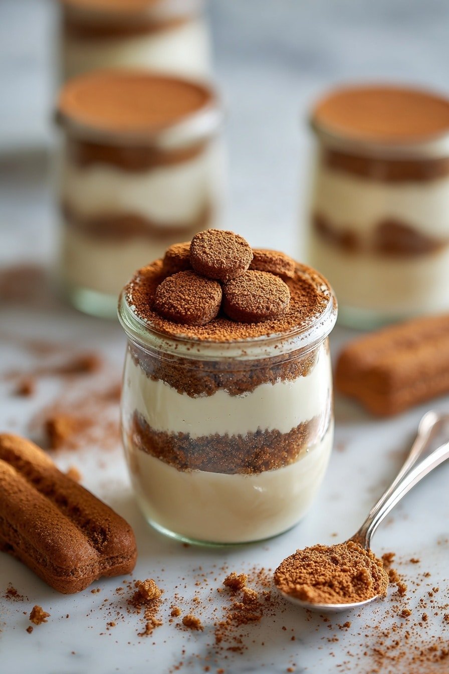 Biscoff Tiramisu Recipe - Article Image 2 — Biscoff Tiramisu, Biscoff Tiramisu recipe, caramelized Biscoff dessert, easy tiramisu with Biscoff, coffee and Biscoff dessert