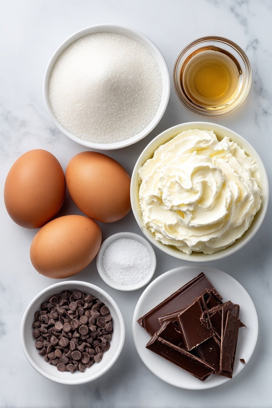 Chocolate Chip Meringue Cookies Recipe - Ingredients Image — Chocolate Chip Meringue Cookies, meringue cookie recipe, easy meringue cookies, chocolate chip dessert, homemade meringue treats