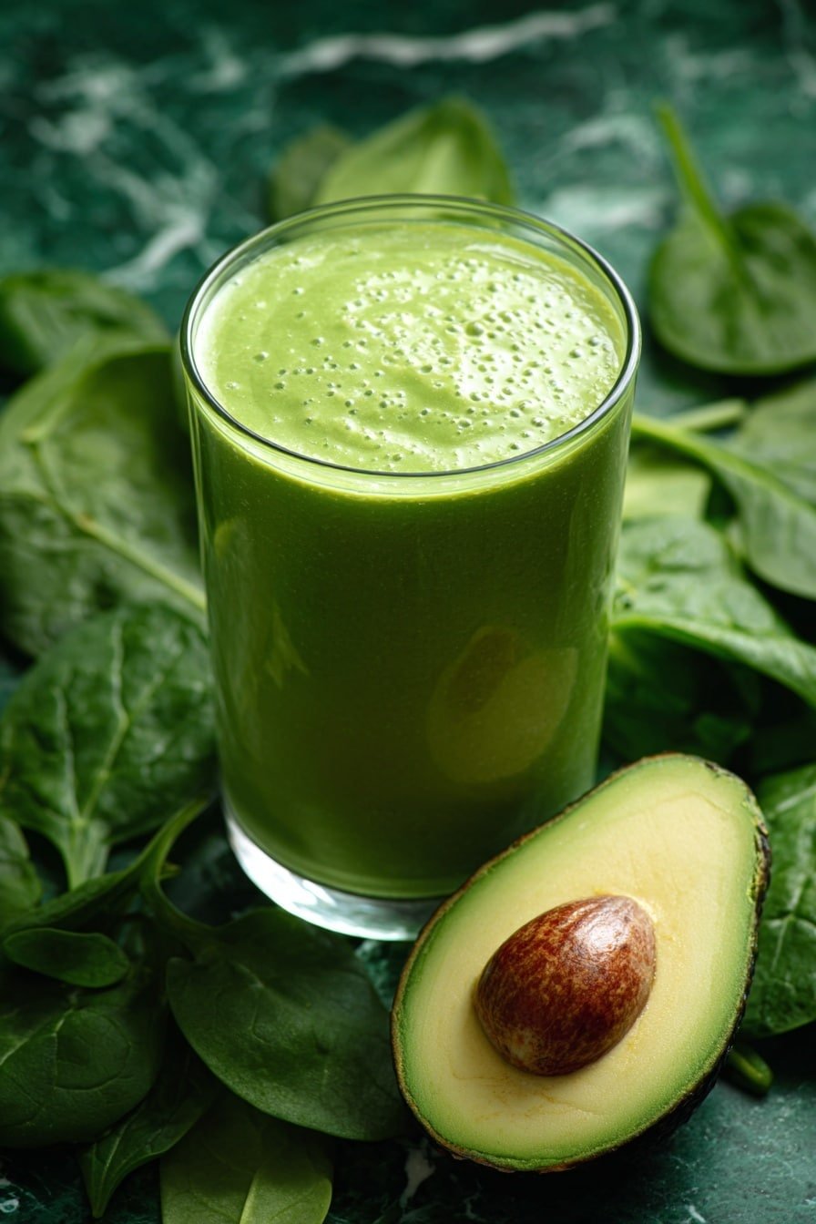 Healthy Green Smoothie Recipe - Article Image 2 — Healthy Green Smoothie, green smoothie recipe, nutritious green smoothie, healthy breakfast drinks, fresh fruit and greens smoothie