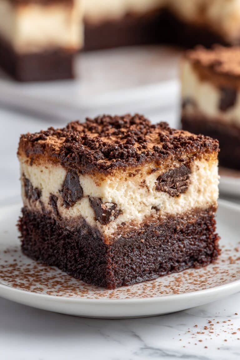 Tiramisu Brownies Recipe