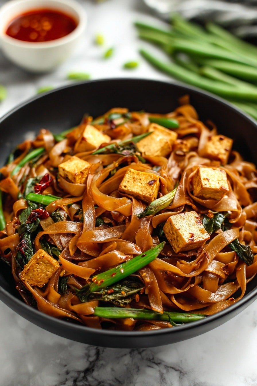 Easy Thai Drunken Noodles Recipe - Article Image 2 — Easy Thai Drunken Noodles, Thai Drunken Noodles, Thai stir-fried noodles, quick Thai noodle recipe, homemade Thai Drunken Noodles