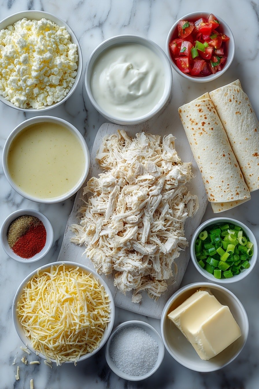 King Ranch Chicken Soup Recipe - Ingredients Image — King Ranch Chicken Soup, King Ranch Chicken Soup recipe, comforting chicken soup, creamy Mexican chicken soup, easy Tex-Mex soup