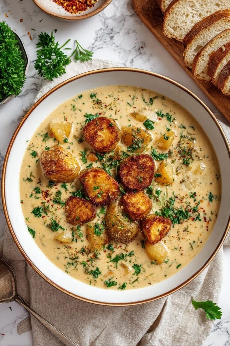 Creamy Cajun Potato Soup Recipe
