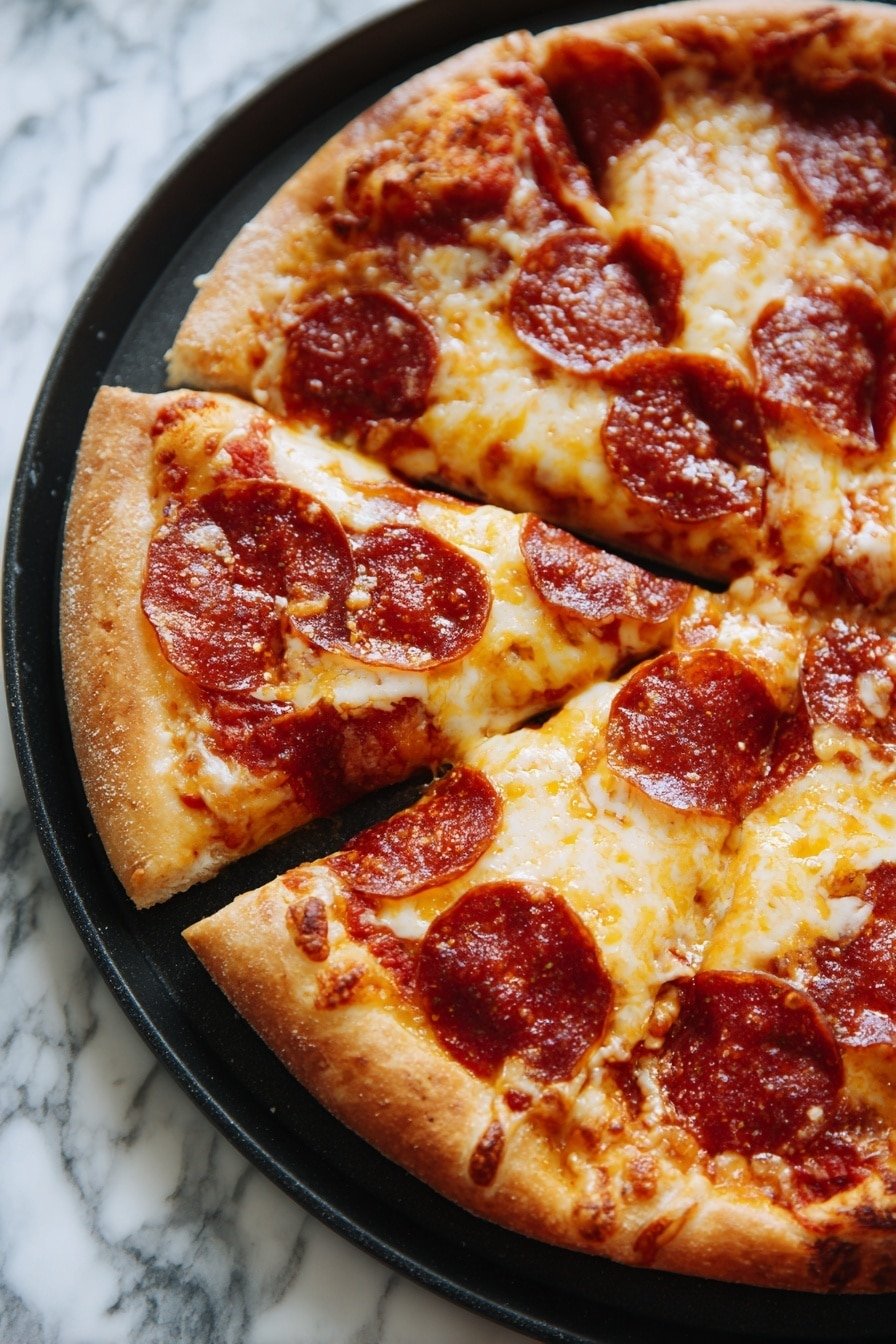 Pepperoni Pizza Cheese Drip Chips Recipe - Article Image 2 — Pepperoni Pizza Cheese Drip Chips, pizza-inspired snacks, cheesy pepperoni chips, quick homemade appetizer, crispy cheesy chip recipe