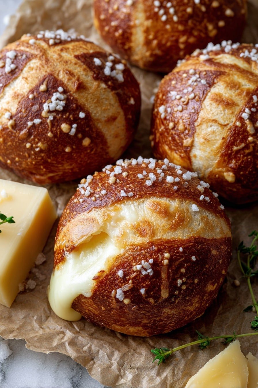 Mozzarella Stuffed Soft Pretzels Recipe - Article Image 1 — Mozzarella Stuffed Soft Pretzels, soft pretzel recipe with mozzarella, cheesy pretzels recipe, homemade soft pretzels with cheese, easy pretzel snack recipe