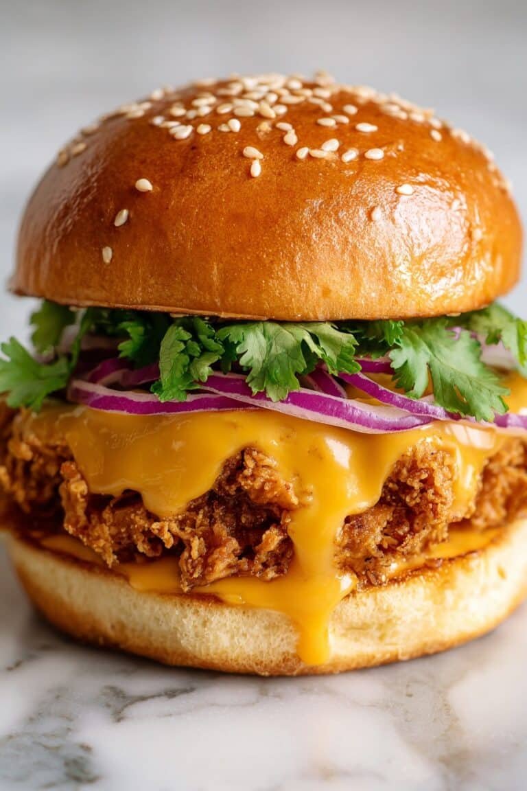 Crispy Bang Bang Chicken Sandwich Recipe