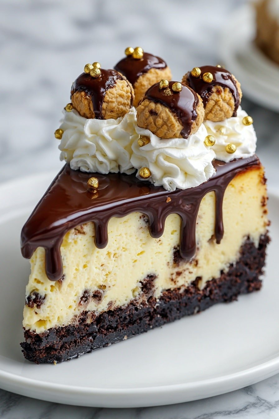 Chocolate Chip Cookie Dough Pumpkin Cheesecake Recipe - Article Image 2 — Chocolate Chip Cookie Dough Pumpkin Cheesecake, Pumpkin Cheesecake with Cookie Dough, Fall Dessert Recipes, Holiday Cheesecake Ideas, Pumpkin Pie Dessert